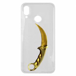 Чехол для Huawei P Smart Plus 2018 Karambit Gold Standoff 2