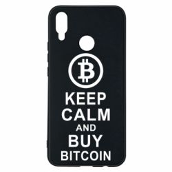 Чехол для Huawei P Smart Plus 2018 Keep calm and by bitcoin