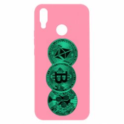 Чехол для Huawei P Smart Plus 2018 Криптовалюта