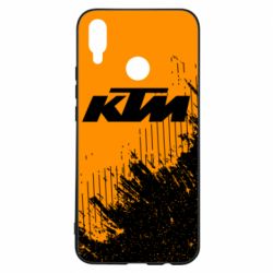 Чехол для Huawei P Smart Plus 2018 KTM and grunge background - PrintSalon