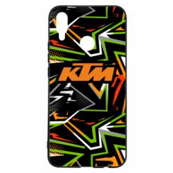 Чохол для Huawei P Smart Plus 2018 KTM orange logo - PrintSalon