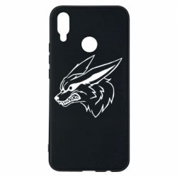 Чехол для Huawei P Smart Plus 2018 Kurama line art - PrintSalon