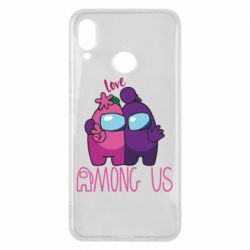 Чехол для Huawei P Smart Plus 2018 Love is Among Us - PrintSalon