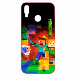 Чехол для Huawei P Smart Plus 2018 Майнкрафт - PrintSalon