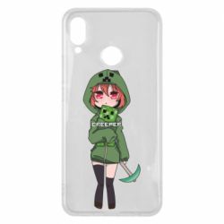 Чехол для Huawei P Smart Plus 2018 Minecraft anime - PrintSalon