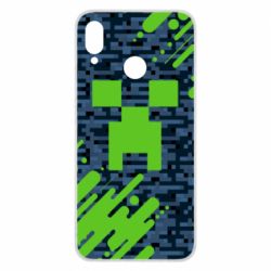 Чехол для Huawei P Smart Plus 2018 Minecraft Creeper - PrintSalon