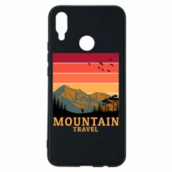 Чехол для Huawei P Smart Plus 2018 Mountain travel - PrintSalon