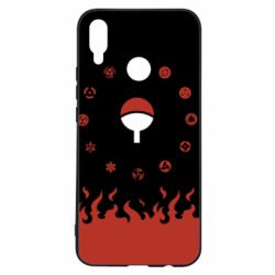 Чехол для Huawei P Smart Plus 2018 Naruto Sasuke Uchiha Sharingan - PrintSalon