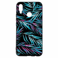Чохол для Huawei P Smart Plus 2018 Neon Palm Leaves - PrintSalon