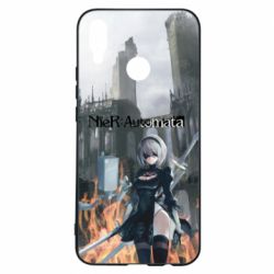 Чехол для Huawei P Smart Plus 2018 Nier Automata 2B - PrintSalon