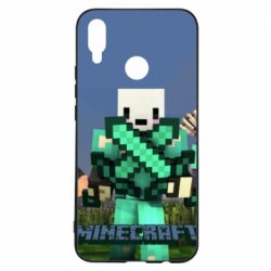 Чехол для Huawei P Smart Plus 2018 Novaskin Minecraft - PrintSalon