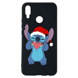 Чехол для Huawei P Smart Plus 2018 Новогодний Стич
