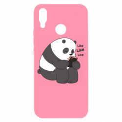 Чехол для Huawei P Smart Plus 2018 Панда лайк