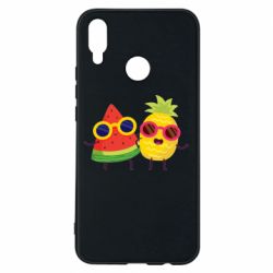 Чехол для Huawei P Smart Plus 2018 Pineapple with watermelon