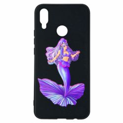 Чехол для Huawei P Smart Plus 2018 Purple Mermaid Barbie