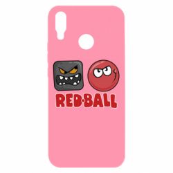 Чохол для Huawei P Smart Plus 2018 Red ball 4 - PrintSalon