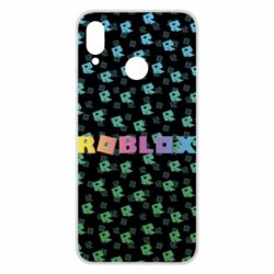 Чехол для Huawei P Smart Plus 2018 Roblox And Logo 3D - PrintSalon