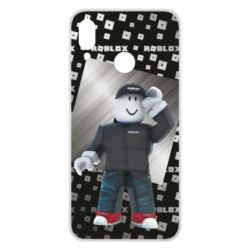 Чохол для Huawei P Smart Plus 2018 Roblox And Metal Logo - PrintSalon