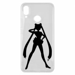 Чохол для Huawei P Smart Plus 2018 Sailor Moon silhouette - PrintSalon