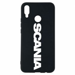 Чехол для Huawei P Smart Plus 2018 Scania truck - PrintSalon