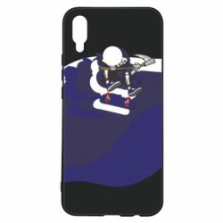 Чохол для Huawei P Smart Plus 2018 Skater death - PrintSalon