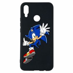 Чехол для Huawei P Smart Plus 2018 Sonic and the jump - PrintSalon