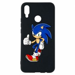 Чохол для Huawei P Smart Plus 2018 Sonic art - PrintSalon