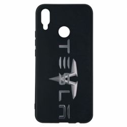 Чехол для Huawei P Smart Plus 2018 Tesla Car logo