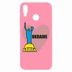 Чехол для Huawei P Smart Plus 2018 Ukraine in heart - PrintSalon