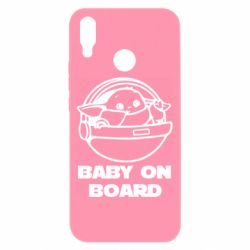 Чехол для Huawei P Smart Plus 2018 Вaby on board