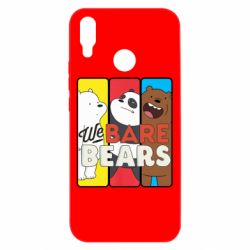 Чехол для Huawei P Smart Plus 2018 We bare bears collage