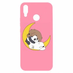 Чехол для Huawei P Smart Plus 2018 We bare bears sleep