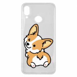 Чехол для Huawei P Smart Plus 2018 Winking Corgi - PrintSalon
