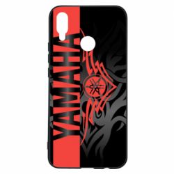 Чехол для Huawei P Smart Plus 2018 Yamaha Red And Black - PrintSalon