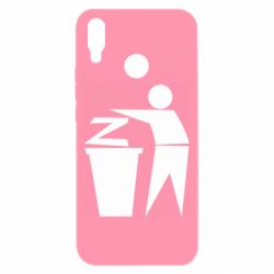 Чехол для Huawei P Smart Plus 2018 Z is a trash - PrintSalon