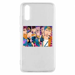 Чехол для Huawei P20 All Main Characters - PrintSalon