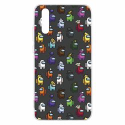 Чехол для Huawei P20 Among Us Pattern - PrintSalon