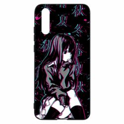 Чохол для Huawei P20 Anime Girl Glitch - PrintSalon