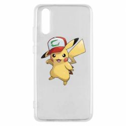 Чехол для Huawei P20 Ash's hat Pikachu - PrintSalon