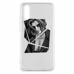 Чехол для Huawei P20 Black and white Damiano - PrintSalon