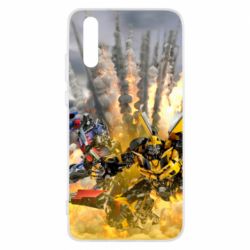 Чохол для Huawei P20 Bumblebee and Optimus Prime - PrintSalon