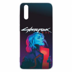 Чохол для Huawei P20 Cyberpunk Girl Portrait - PrintSalon