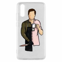 Чехол для Huawei P20 Декстер арт - PrintSalon