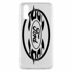 Чехол для Huawei P20 Fire ford - PrintSalon