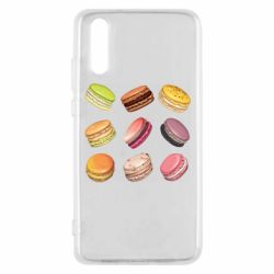 Чехол для Huawei P20 Французский макарун - PrintSalon