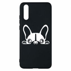 Чехол для Huawei P20 French Bulldog Puppy - PrintSalon