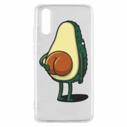 Чехол для Huawei P20 Funny avocado - PrintSalon