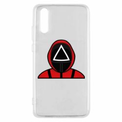 Чехол для Huawei P20 Игра в кальмара Soldier - PrintSalon