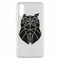 Чохол для Huawei P20 Geometric Owl - PrintSalon