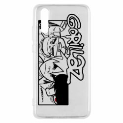 Чохол для Huawei P20 Gorillaz group - PrintSalon